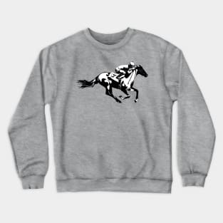 No.1 Horse Race Jockey Crewneck Sweatshirt